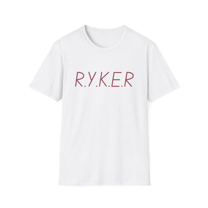 RYKER Christian Marron Letters