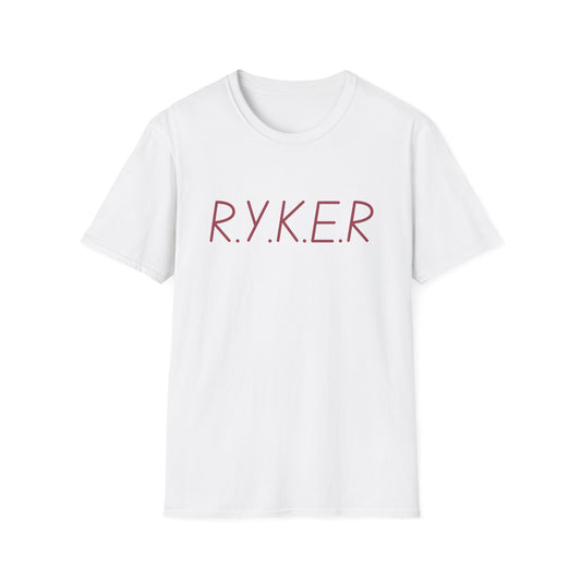 RYKER Christian Marron Letters