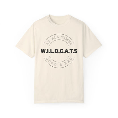 Wildcats Christian Black Letters & Picture