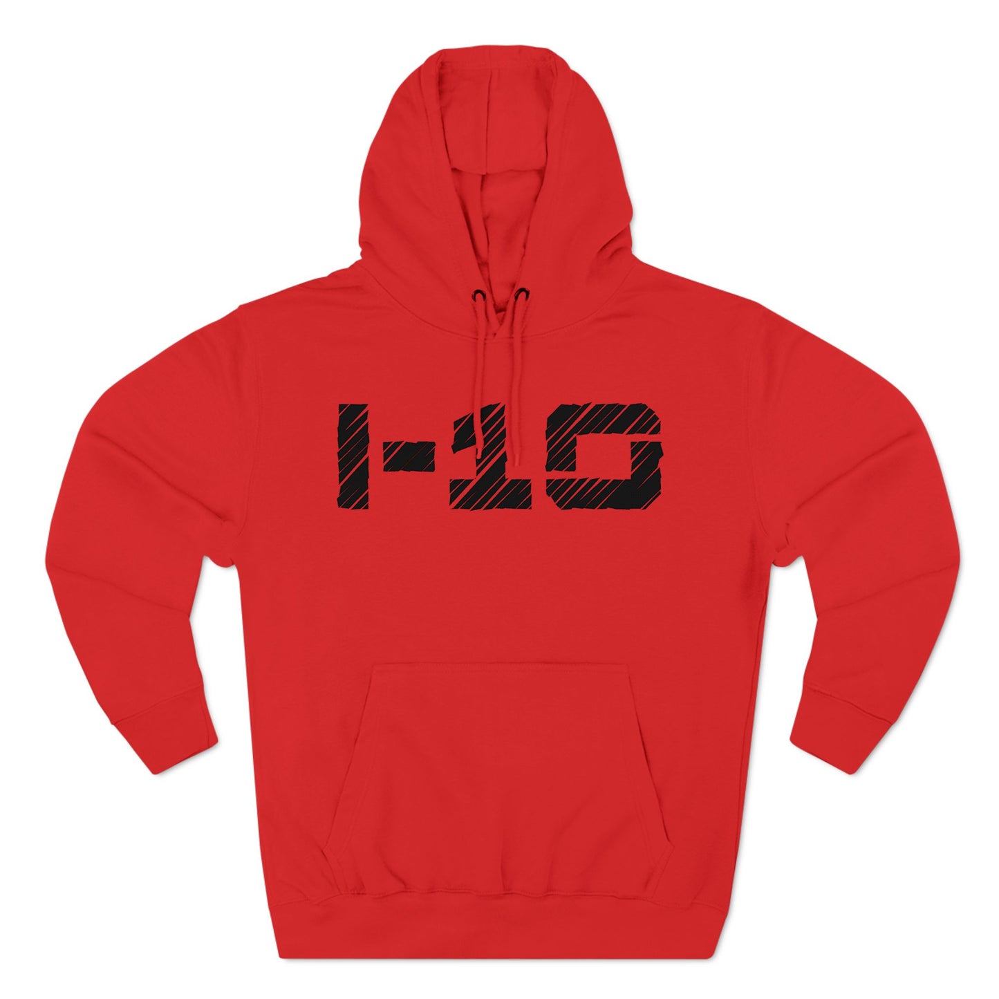 I-10 Christian Black Words Hoodie