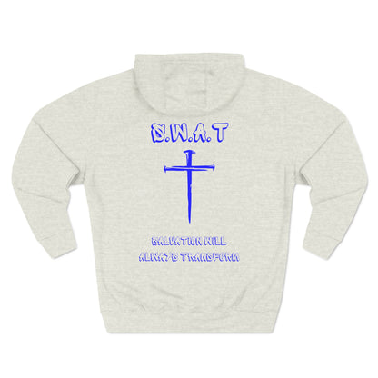 Swat Christian Blue Words Hoodie