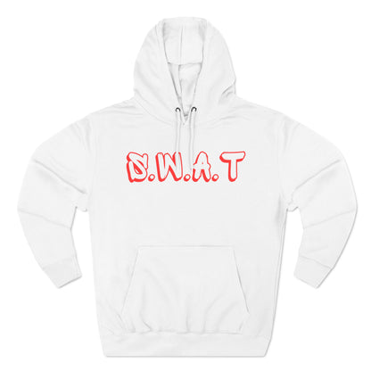 Swat Christian Red Words Hoodie