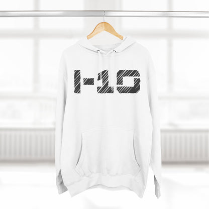 I-10 Christian Black Words Hoodie