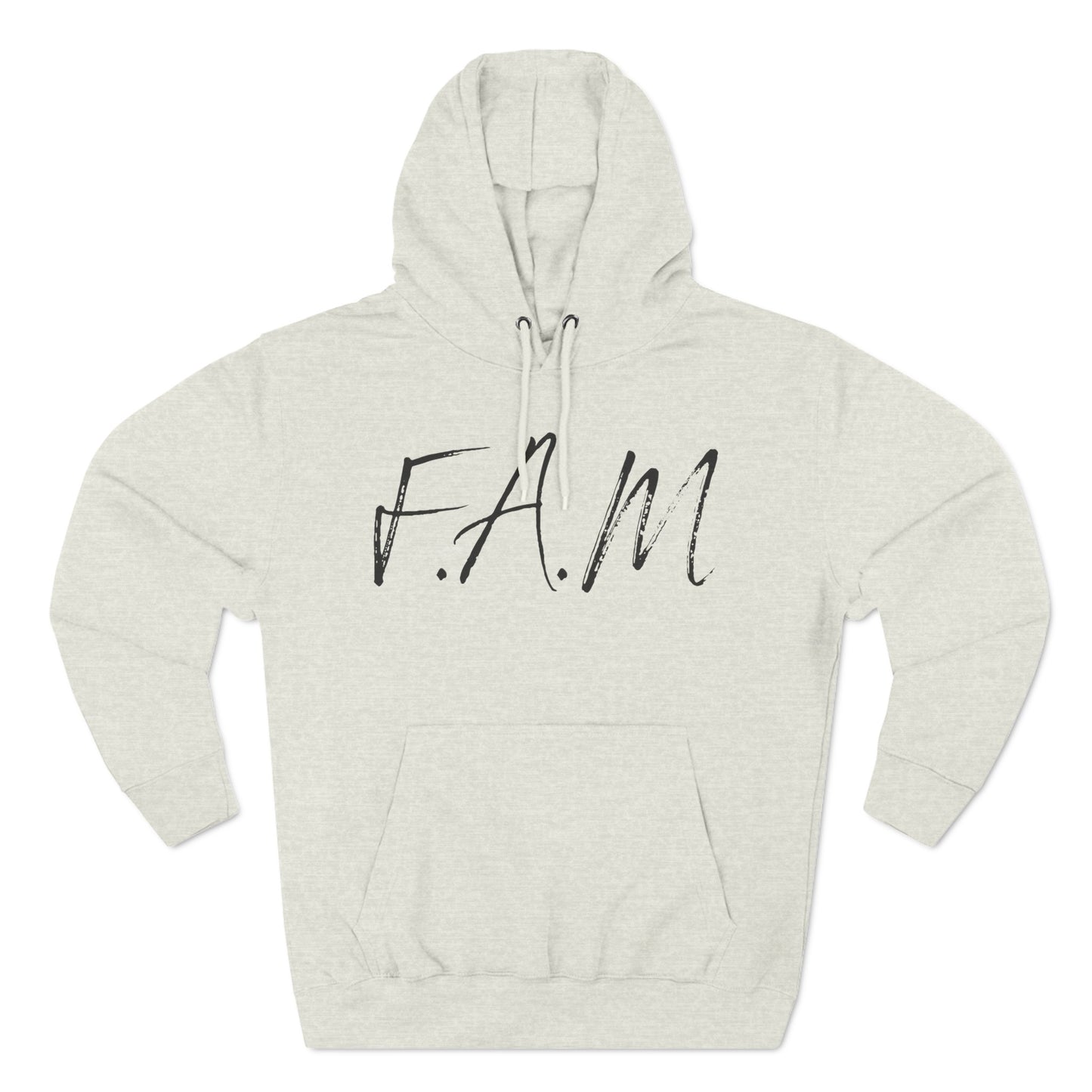 Fam Hoodie Black Words