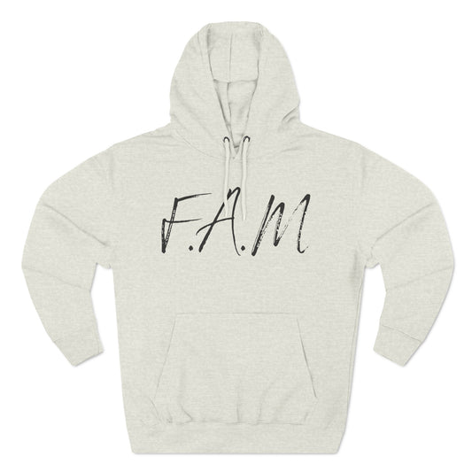 Fam Hoodie Black Words