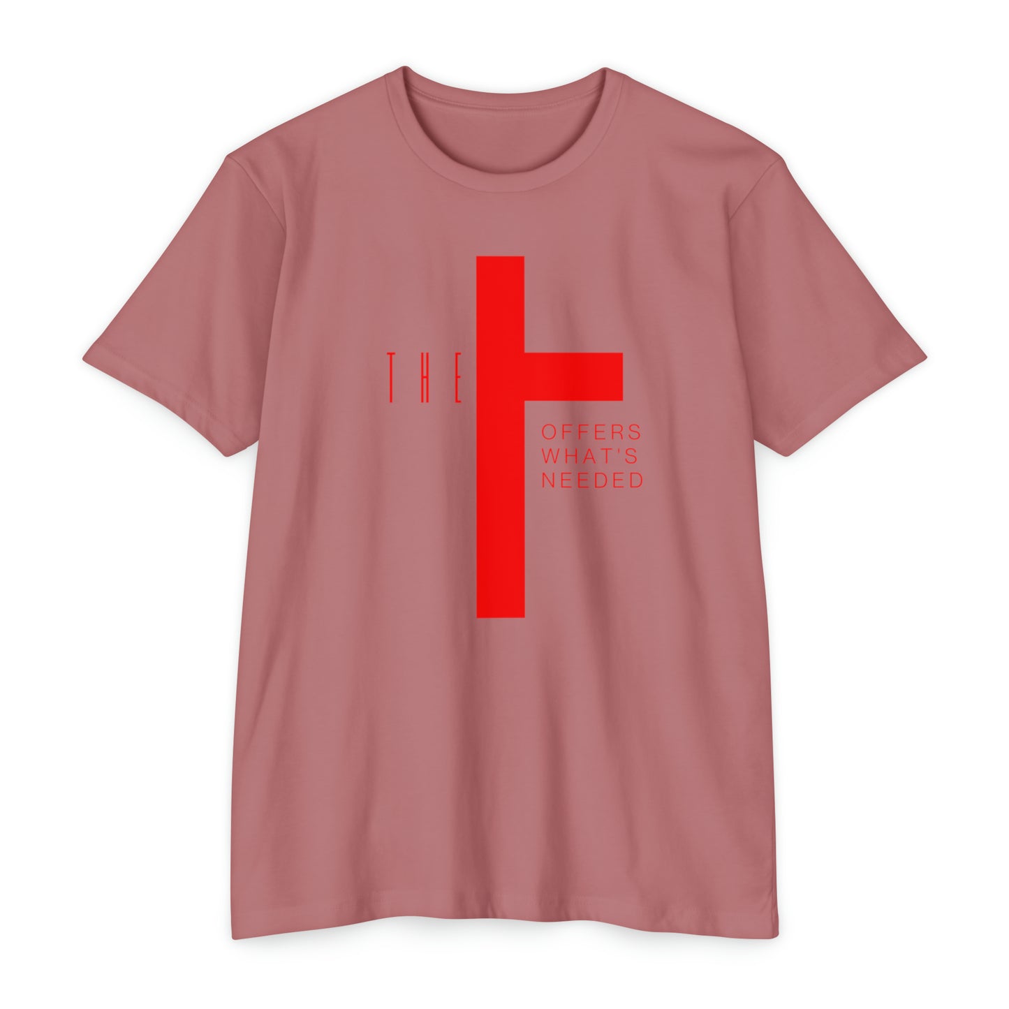 T-Town Red Cross & Letters Blended