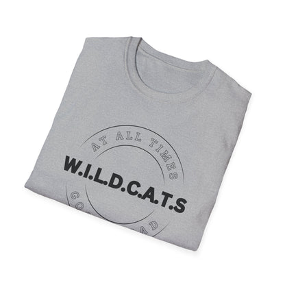 Wildcats Christian Black Letters & Picture