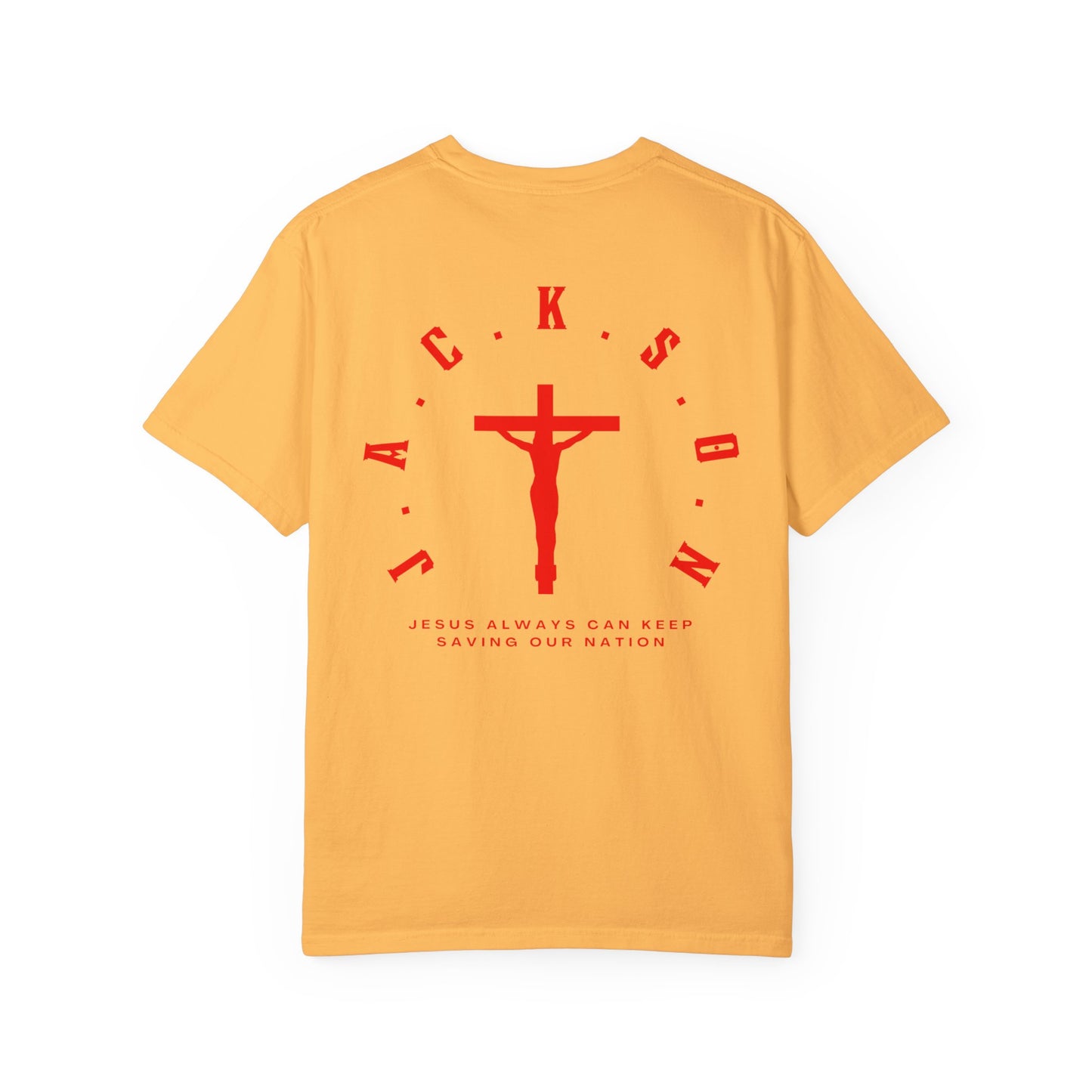 Jackson Believing Christian Red Letters & Cross