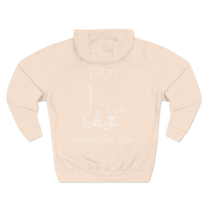 Fam Hoodie White Words