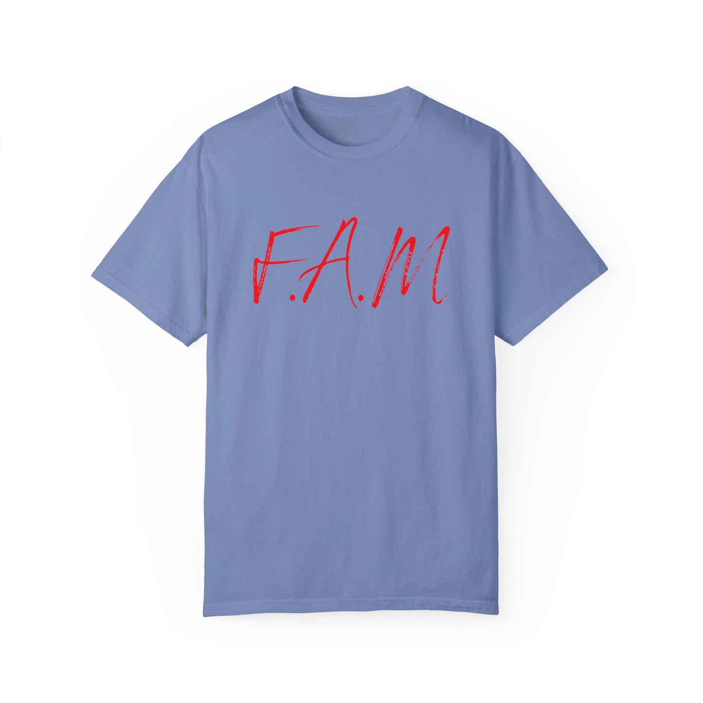 Fam Christian Red Letters & Image