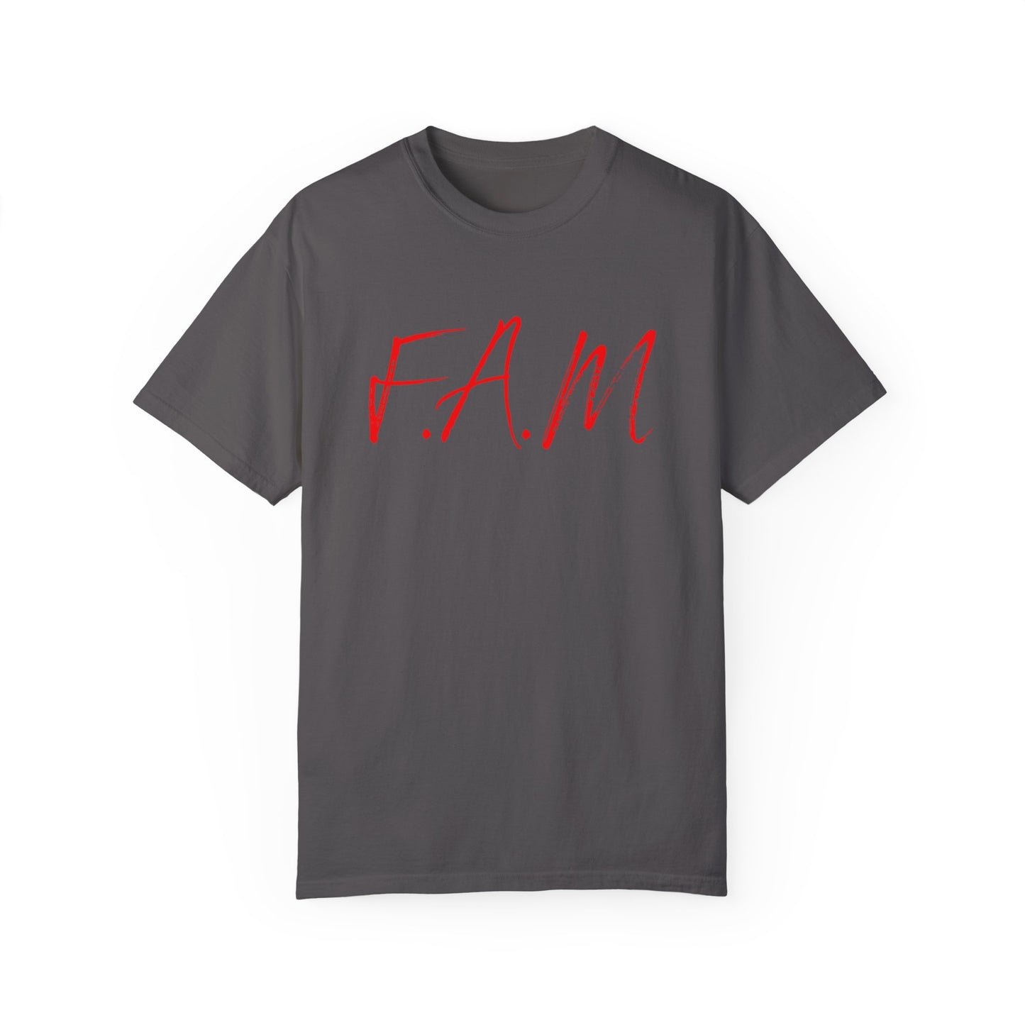 Fam Christian Red Letters & Image