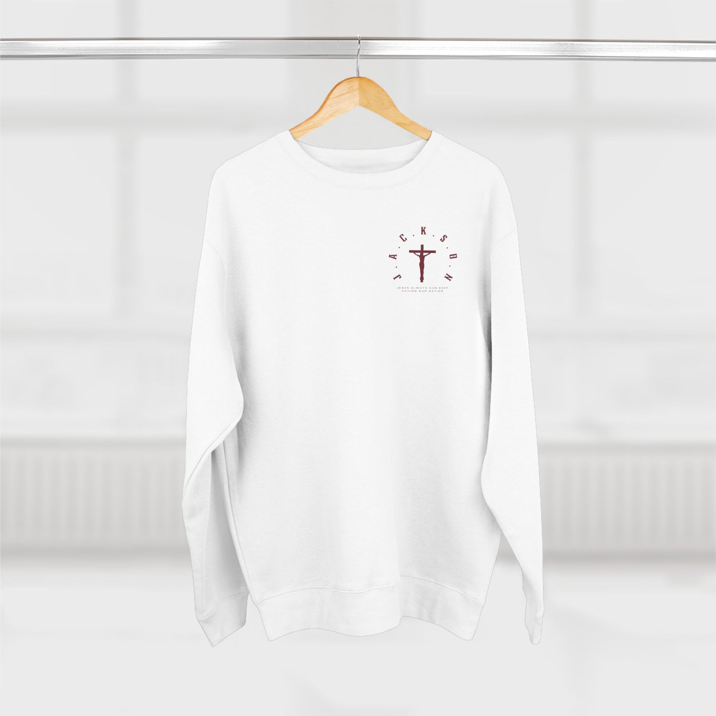 Jackson Marron Cross & Letters Crewneck