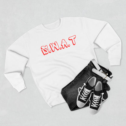 Swat Christian Red Words Crewneck