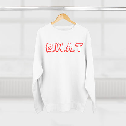 Swat Christian Red Words Crewneck