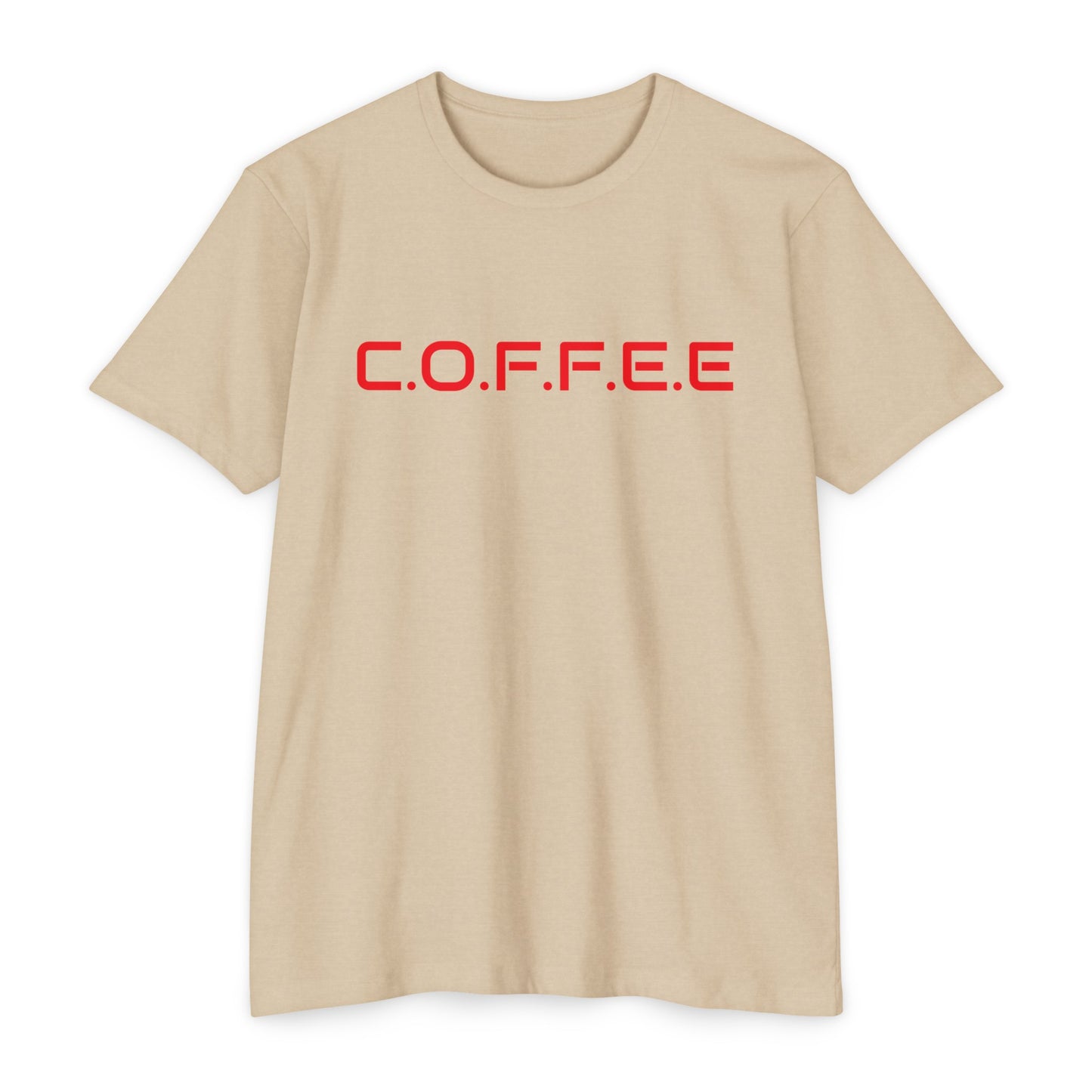 Adult Coffee Christian Red Words Only Blended