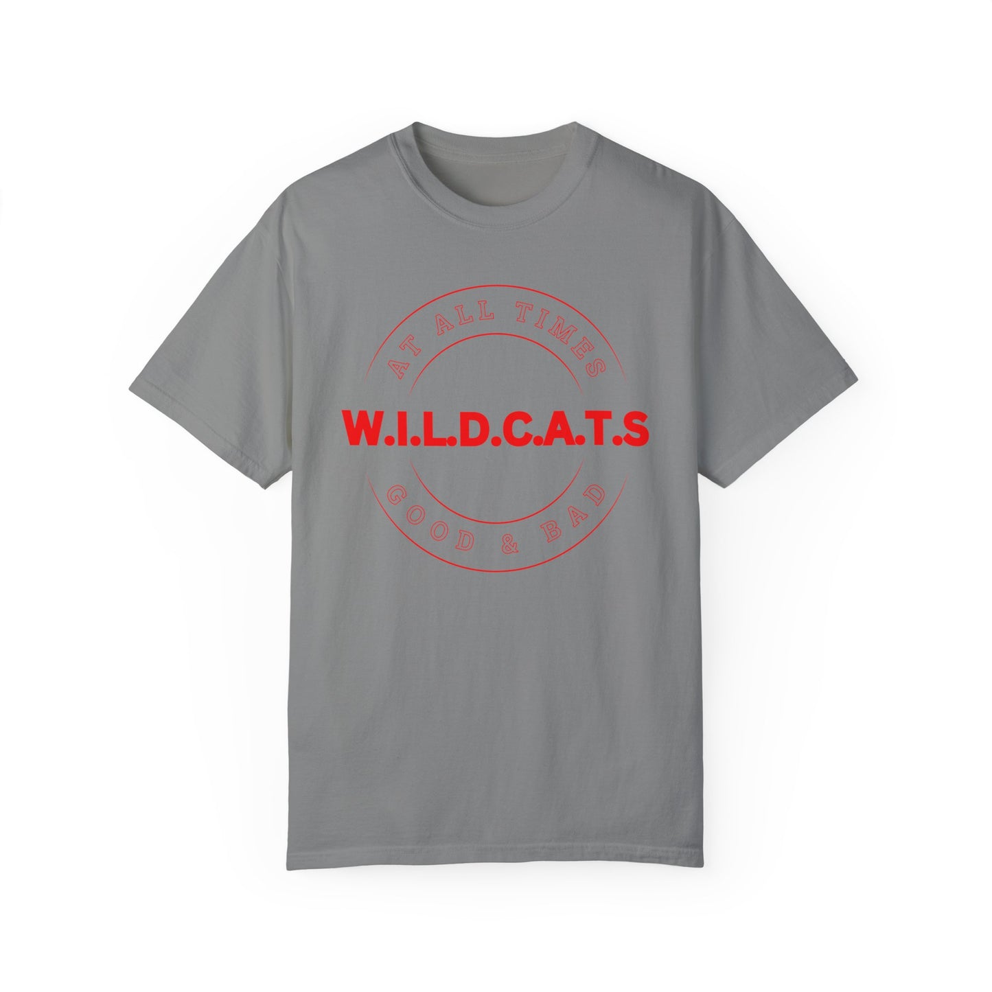 Wildcats Christian Red Letters & Picture