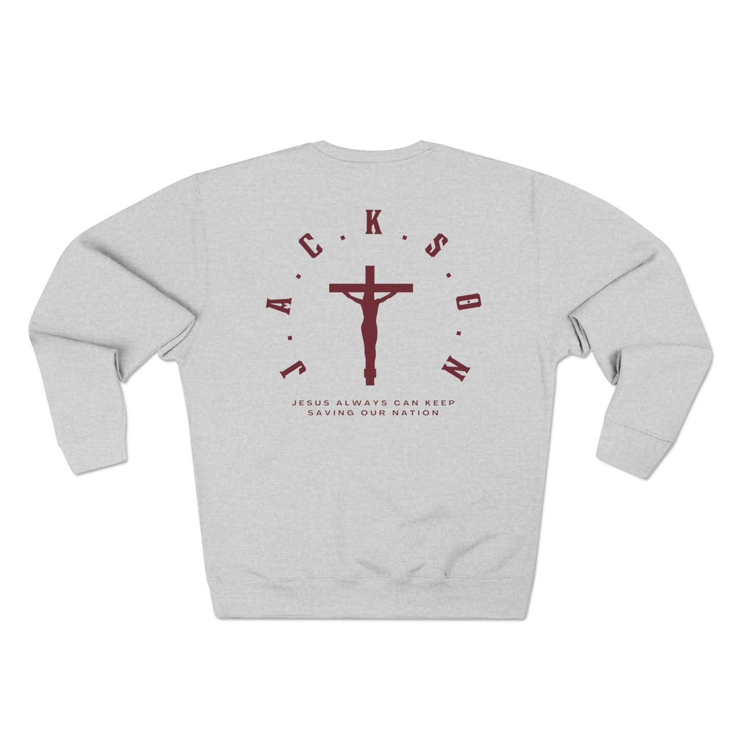 Jackson Marron Cross & Letters Crewneck