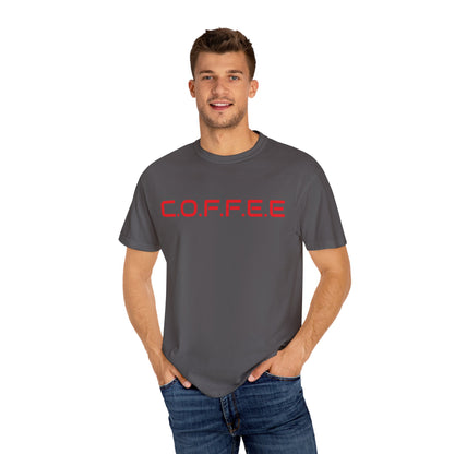 Adult Coffee Christian Red Words Only