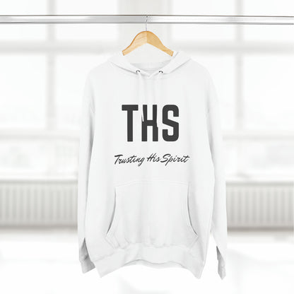 Adult THS Christian  Black Letters Hoodie