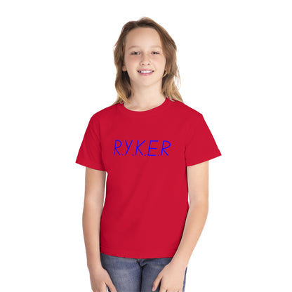 Youth RYKER Christian Blue Letters