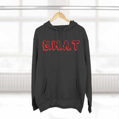 Swat Christian Red Words Hoodie