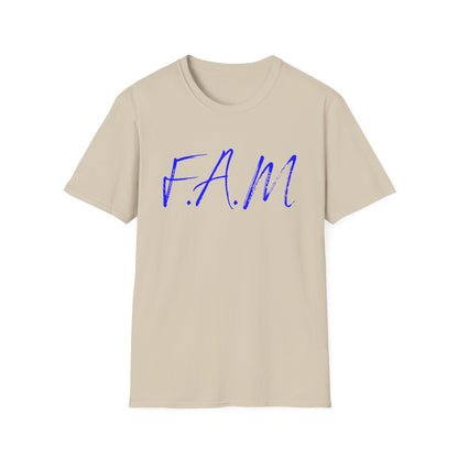 Fam Christian Blue Letters & Image