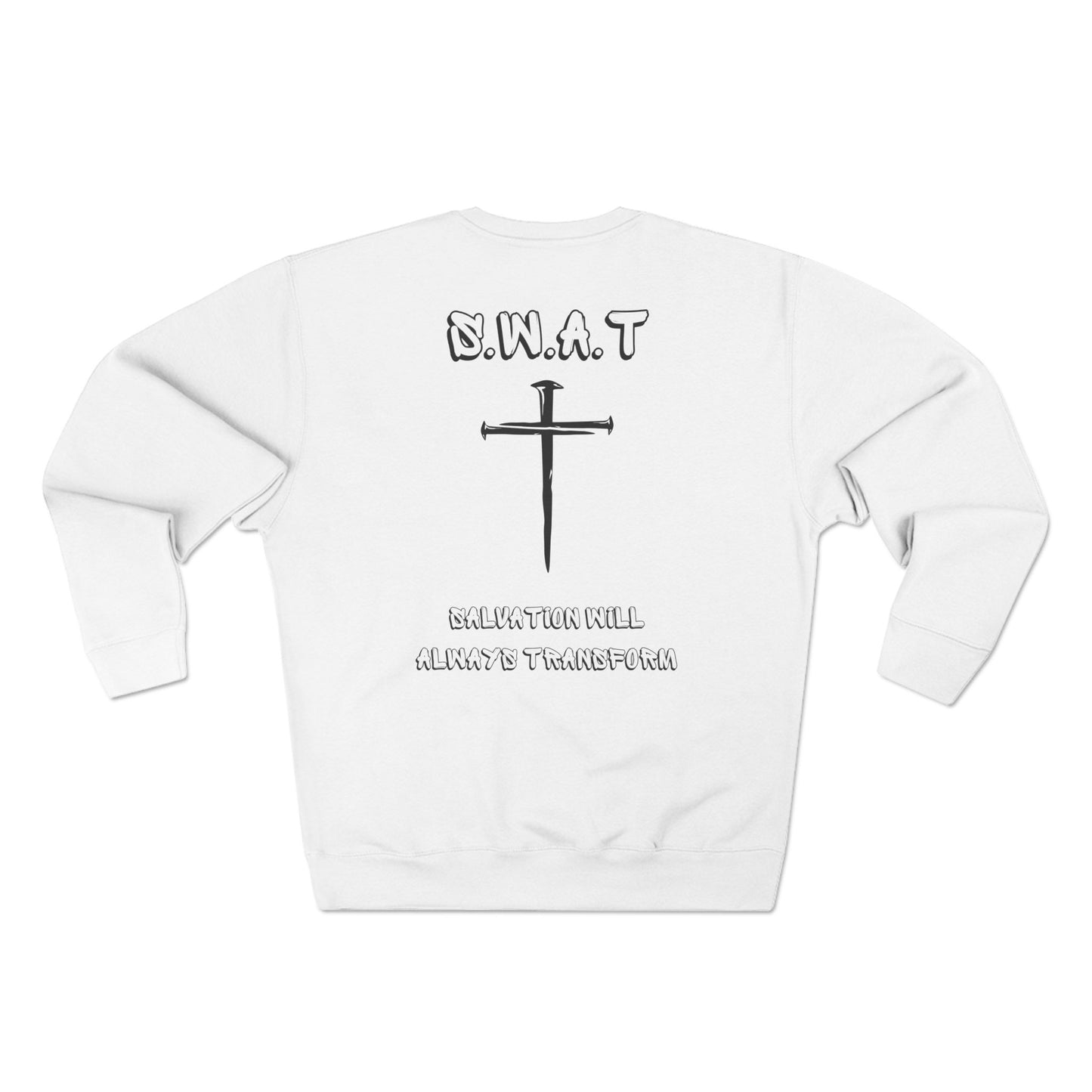 Swat Christian Black Words Crewneck