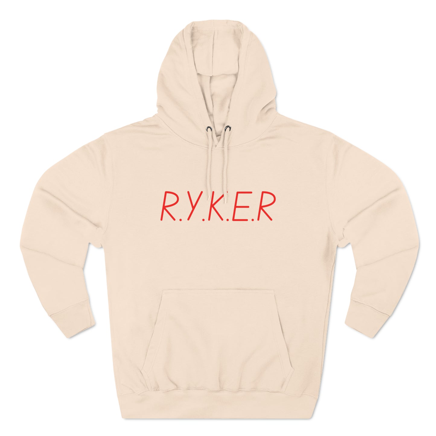 RYKER Christian Red Letters Hoodie