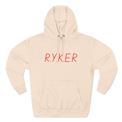 RYKER Christian Red Letters Hoodie