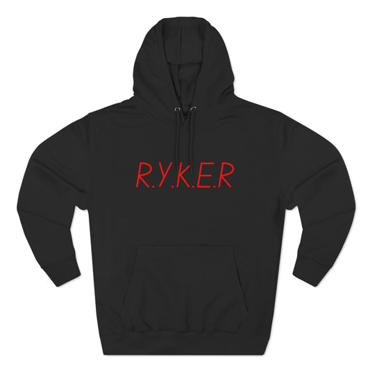 RYKER Christian Red Letters Hoodie