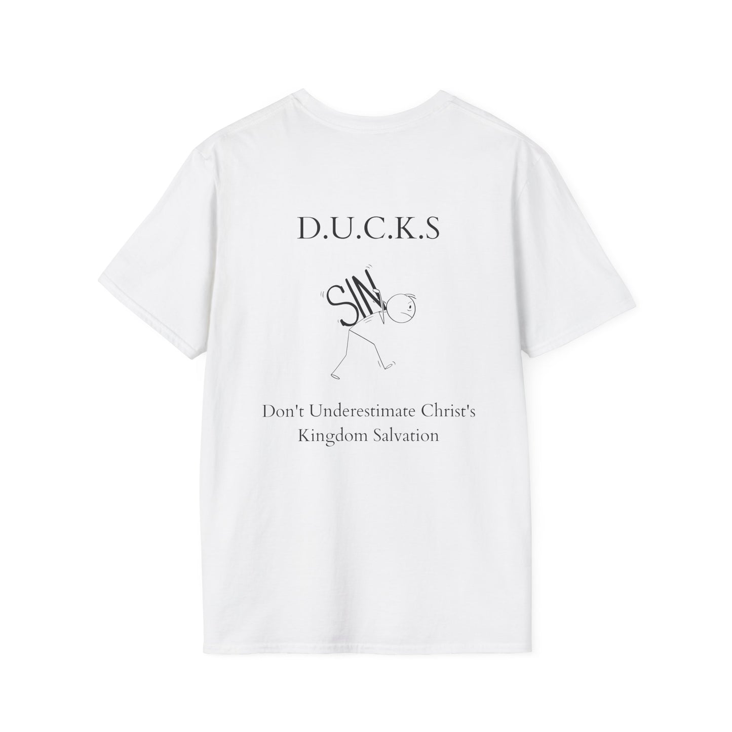 Ducks Christian Black Words