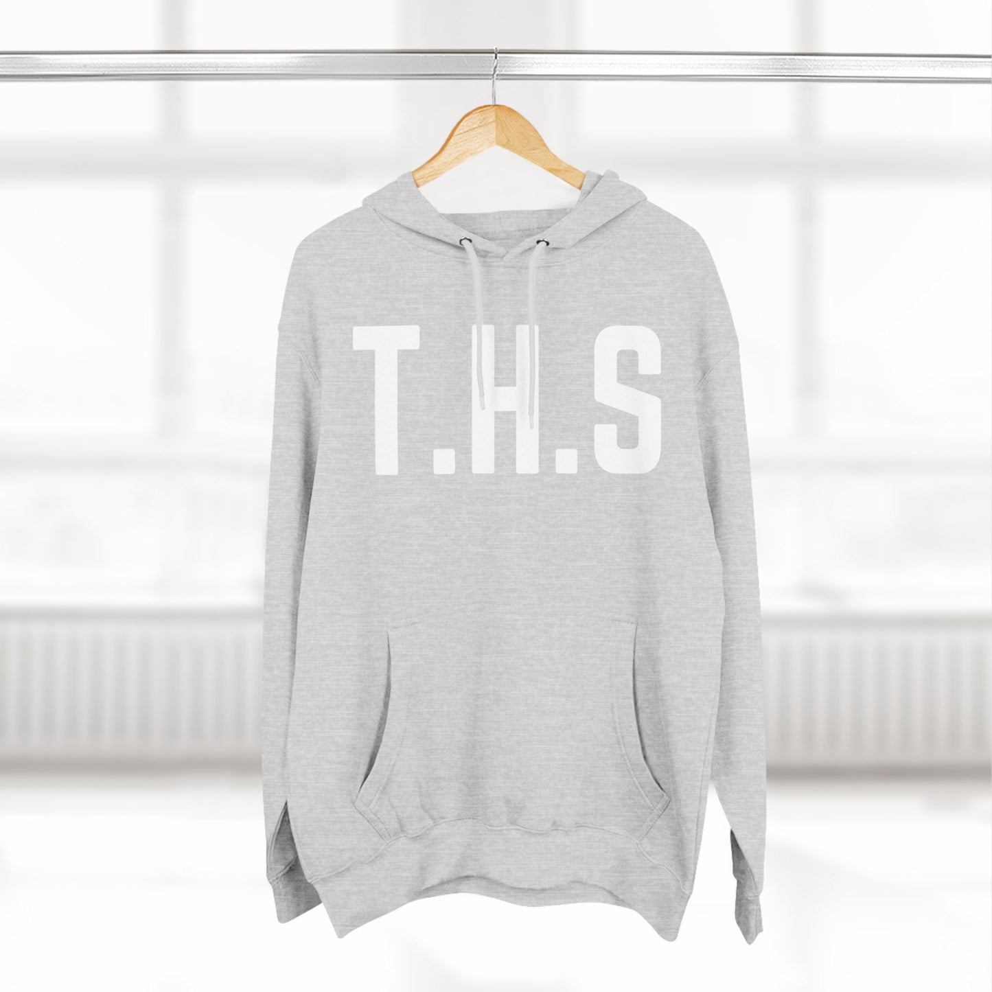 Adult T.H.S Trusting His Spirit Specialty Hoodie White Letters