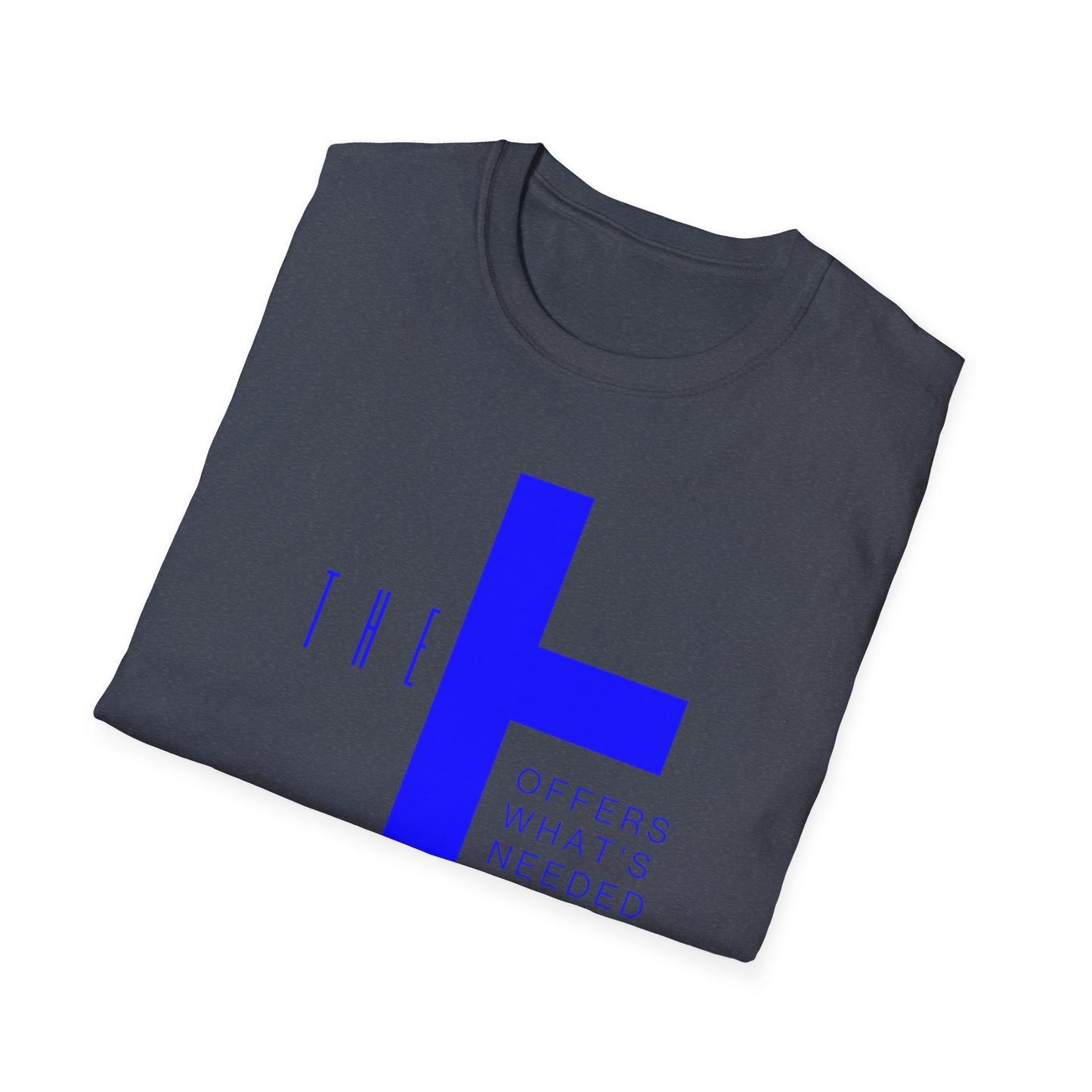 T-Town Blue Cross & Letters Blended