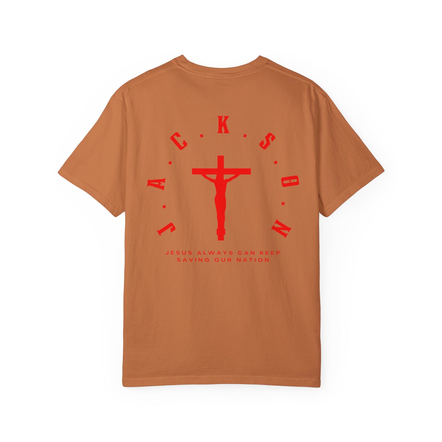 Jackson Believing Christian Red Letters & Cross