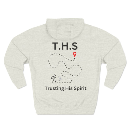 Adult T.H.S Trusting His Spirit Specialty Hoodie Black Letters