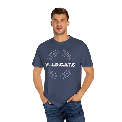 Wildcats Christian White Letters & Picture