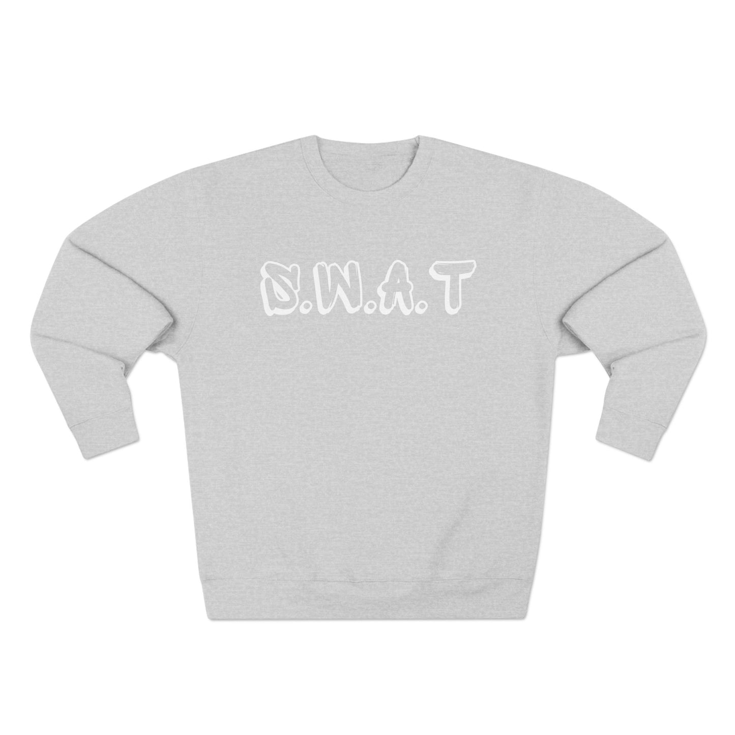 Swat Christian White Words Crewneck