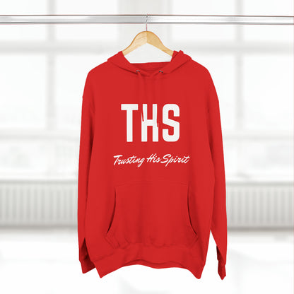 Adult THS Christian White Letters Hoodie