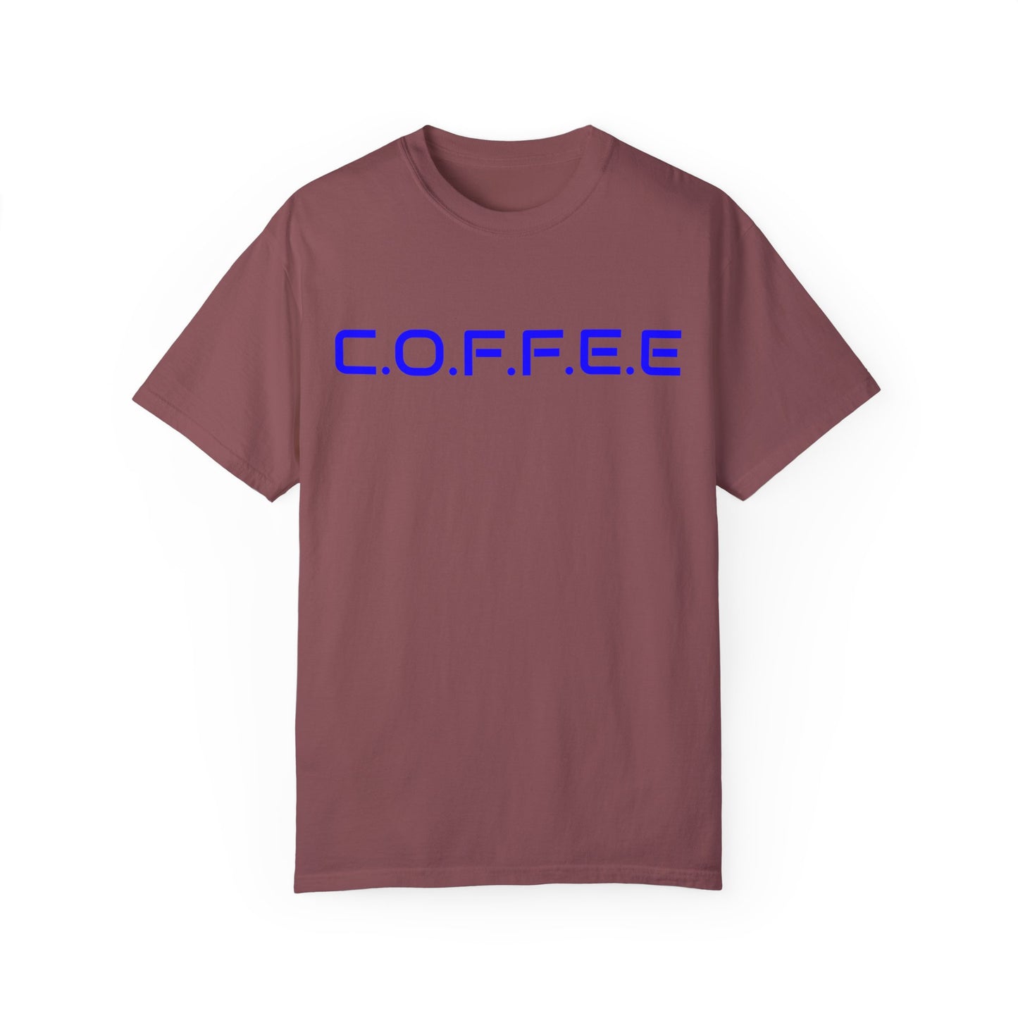 Adult Coffee Christian Blue Words Only