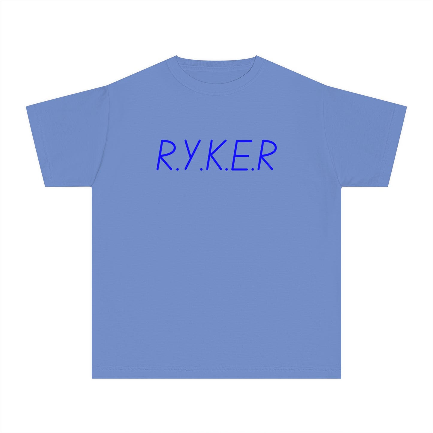 Youth RYKER Christian Blue Letters