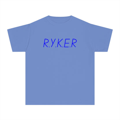 Youth RYKER Christian Blue Letters