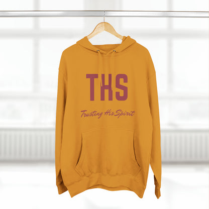 Adult THS Christian Marron Letters Hoodie