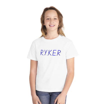 Youth RYKER Christian Blue Letters