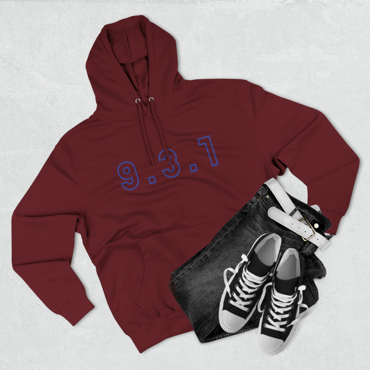 931 Blue Hoodie