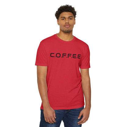 Adult Coffee Christian Black Words Only Blended