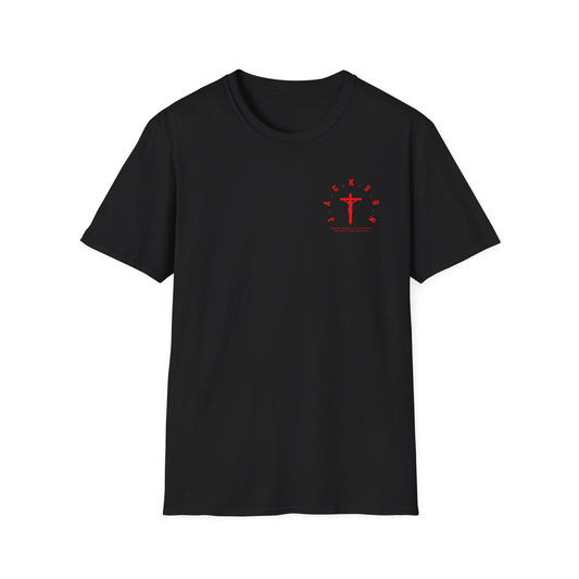 Jackson Believing Christian Red Letters & Cross