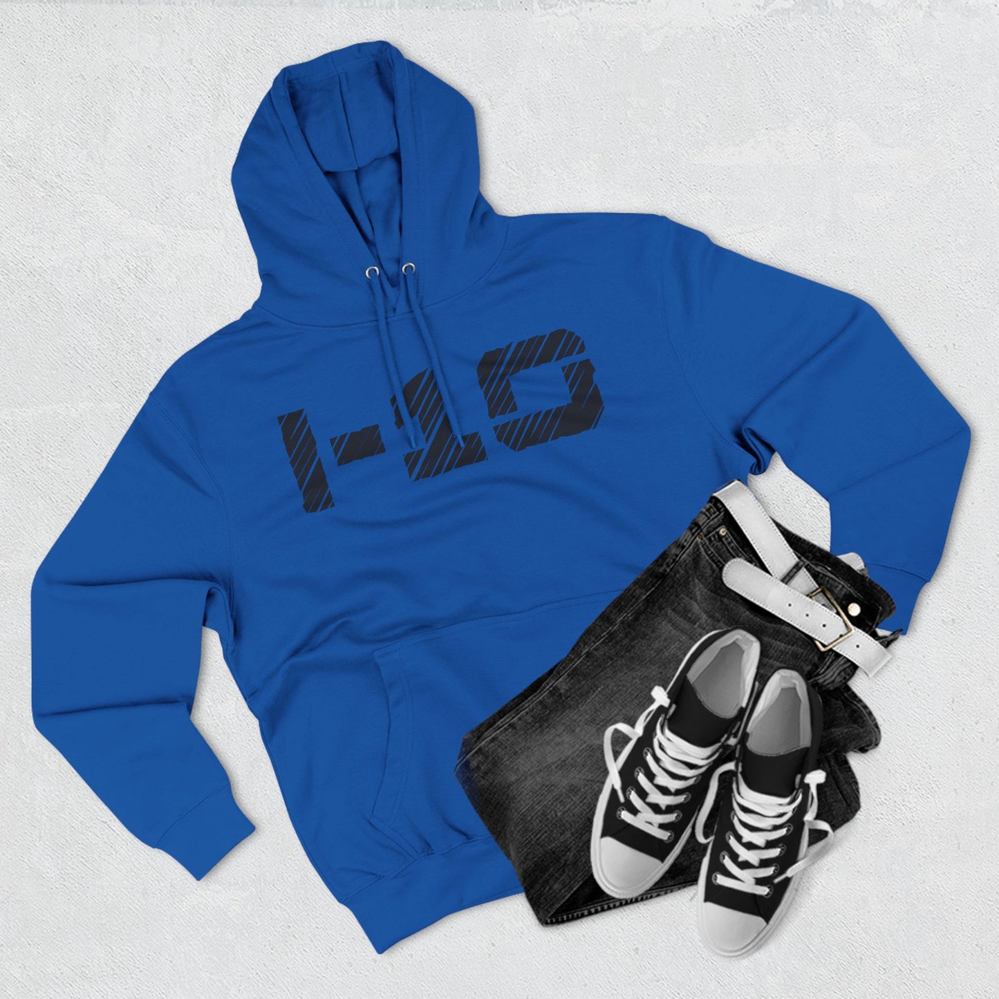 I-10 Christian Black Words Hoodie