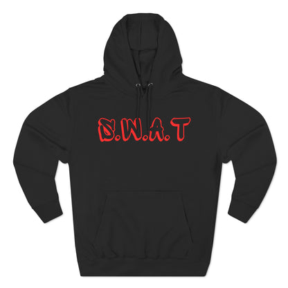 Swat Christian Red Words Hoodie