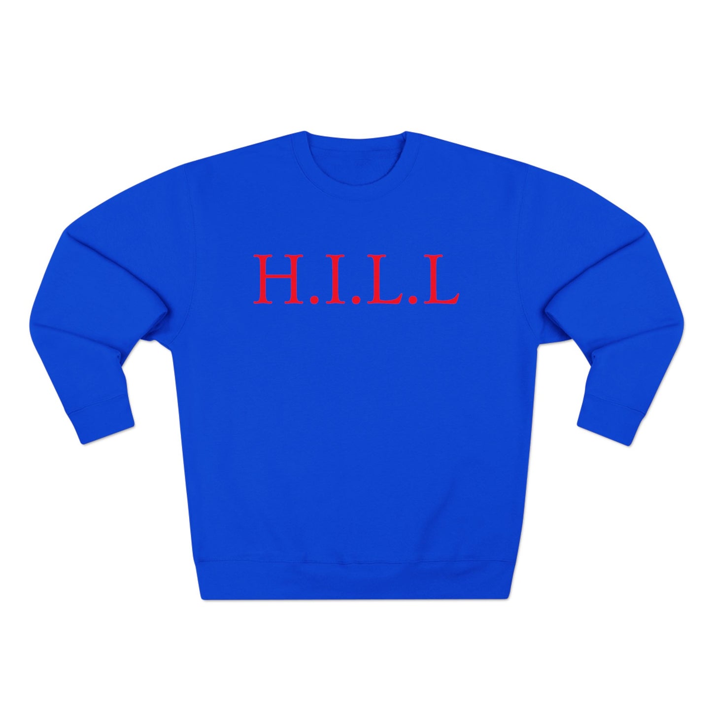 Hill Christian Red Words Crewneck