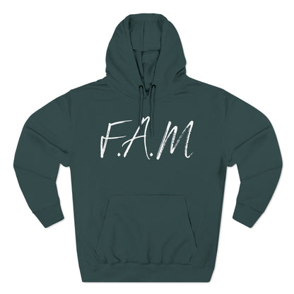 Fam Hoodie White Words